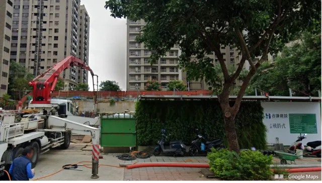 新北淡水預售建案「合謙新時代」因廣告不實,遭公平會開罰。圖/Google Maps