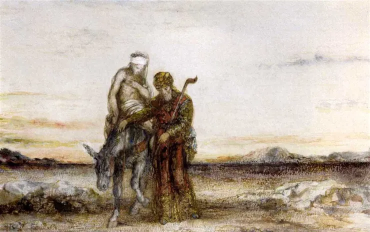 Gustave Moreau, The Good Samaritan, 1870