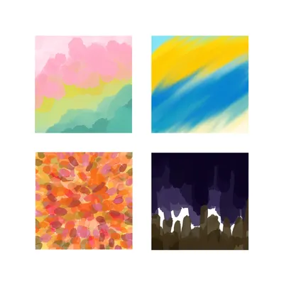 你心中冬天的顏色是？