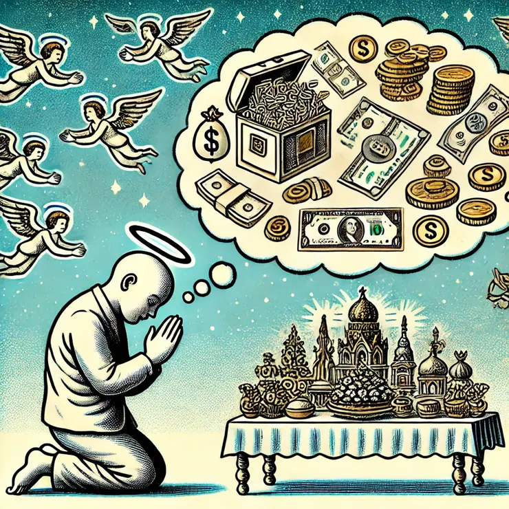 如果神接受你的供品他還是神嗎?