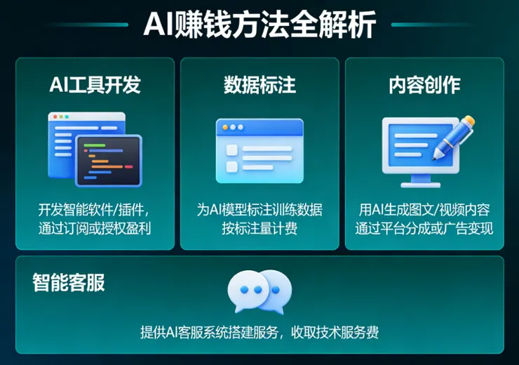 AI 賺錢方法