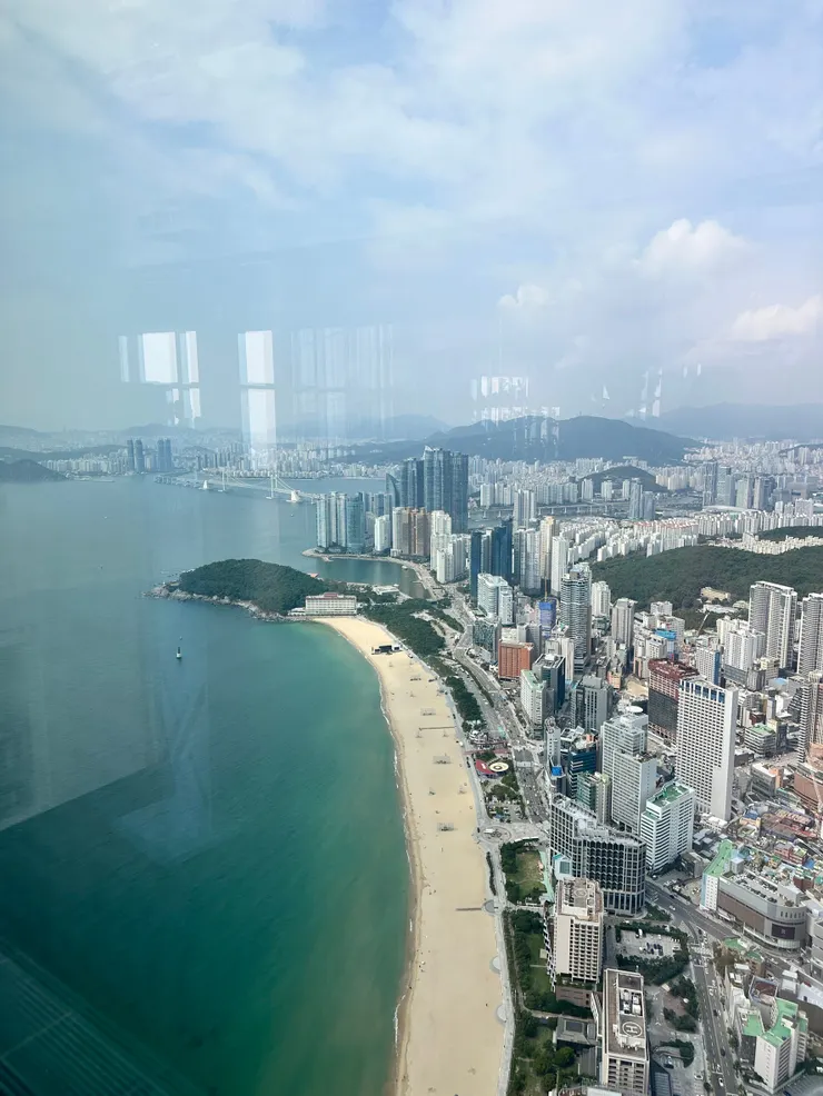 BUSAN X the SKY 展望台景色