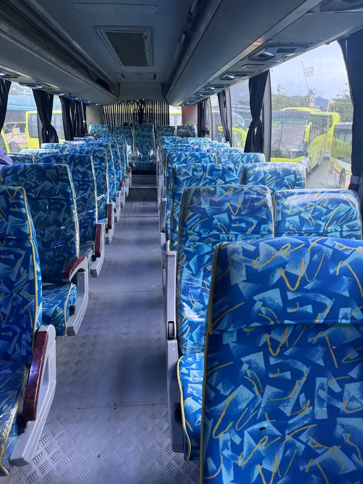 幸運搭到乾淨的客運(來源：女吃漢)