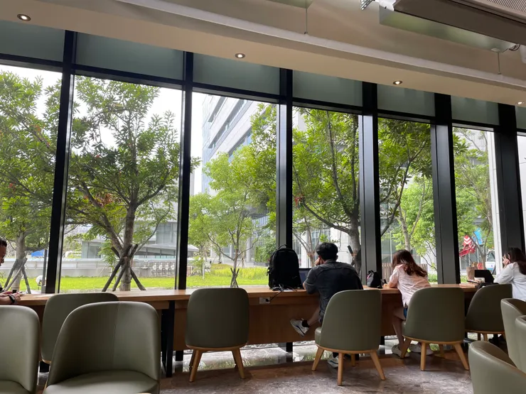 咖啡廳的思考時光