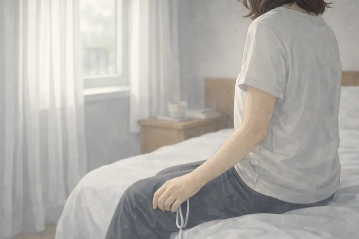 那個還沒說出口的結,先被安靜地看見。