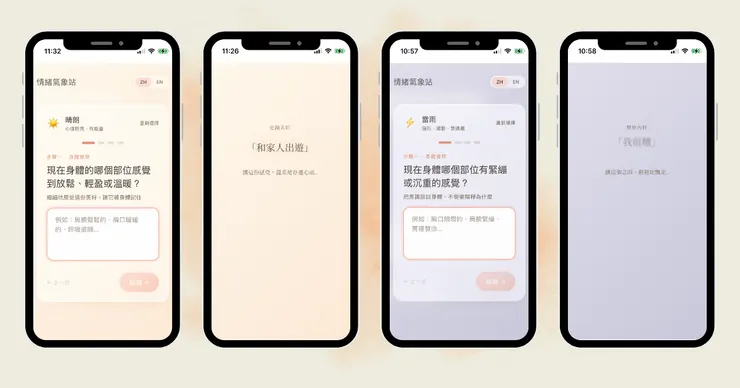 晴天模式 v.s. 雨天模式