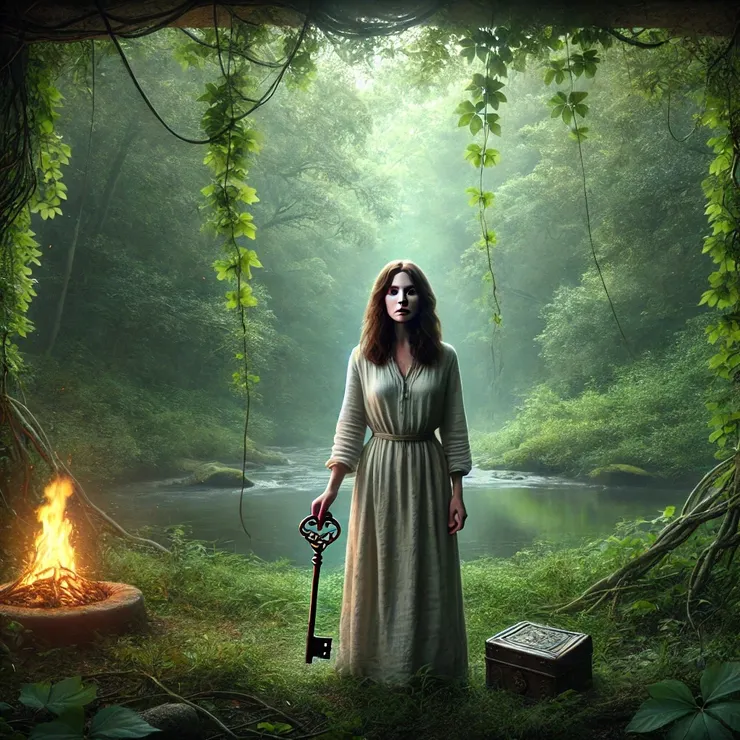 She spent years learning the secrets of the valley, guided by Eli's wisdom.