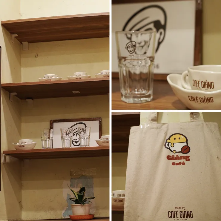 Cafe Giang紀念品區