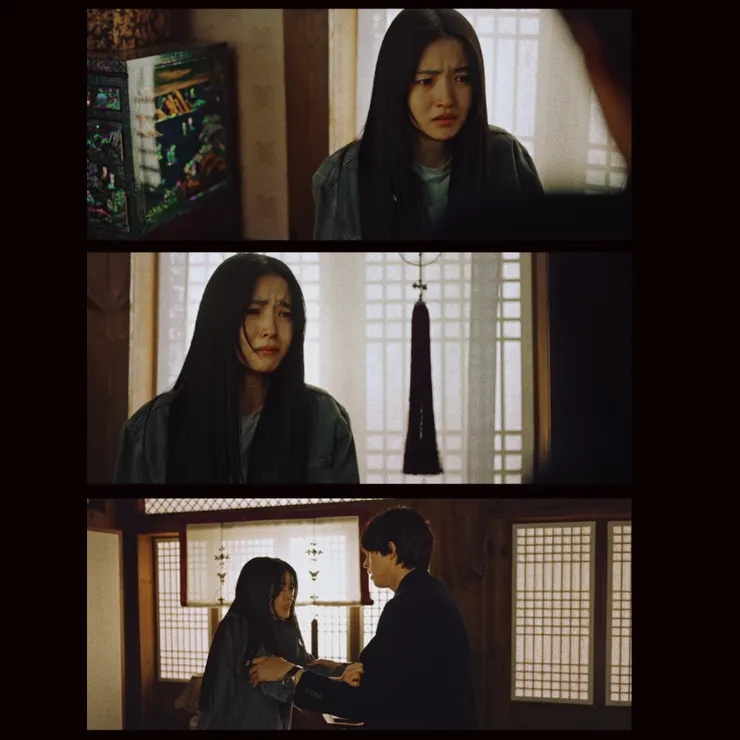 發現散影失明立馬紅了眼眶的弘塞,還有驚慌失措惡鬼下一個目標是媽媽的散影,讓人超級心疼。