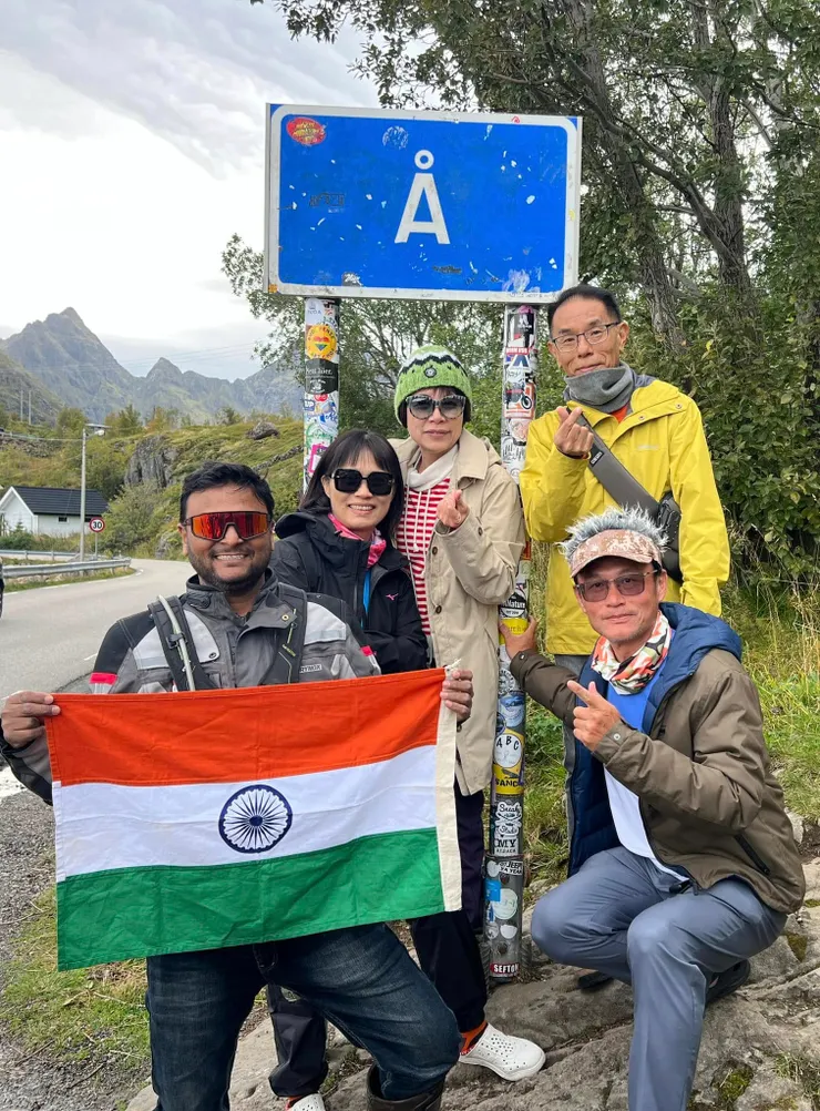 印度籍YOUYUBER騎重機環島