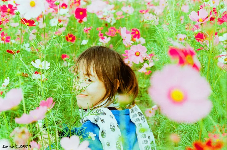 FM2+ EB3 E to C，shot by Emma@ 橋頭花海，高雄，11/ 2009。