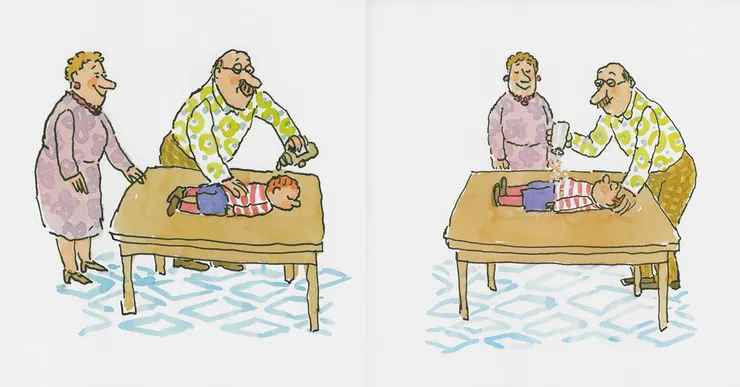 圖片來源：《派弟是個大披薩》｜文：威廉．史塔克    圖：威廉．史塔克    維京國際；2021