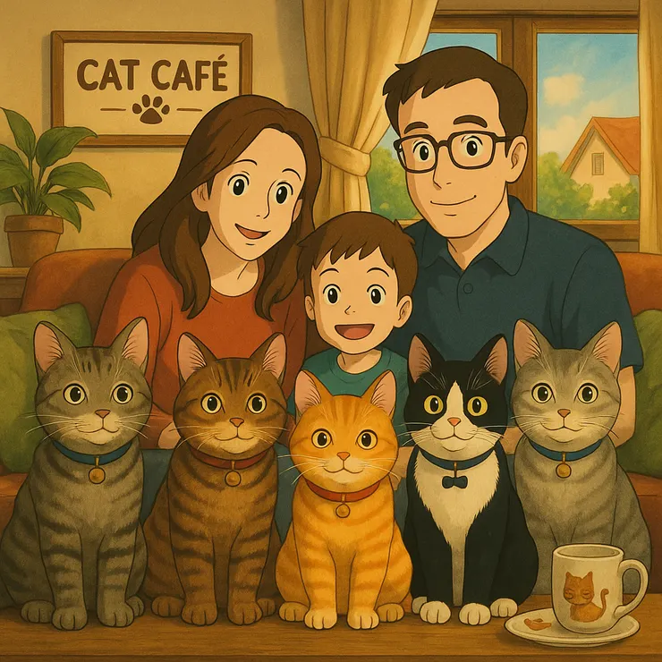 畫面構圖講究生活感與自然光影，細節處理精緻，充滿日常的詩意美學。