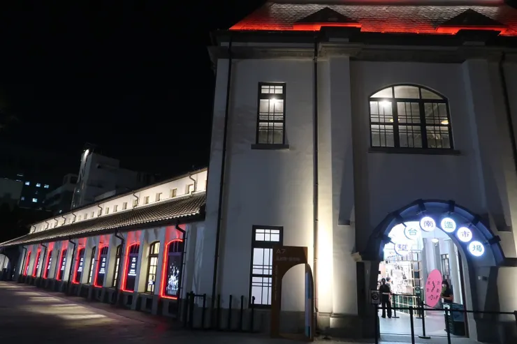 西市場之展場入口(筆者攝)