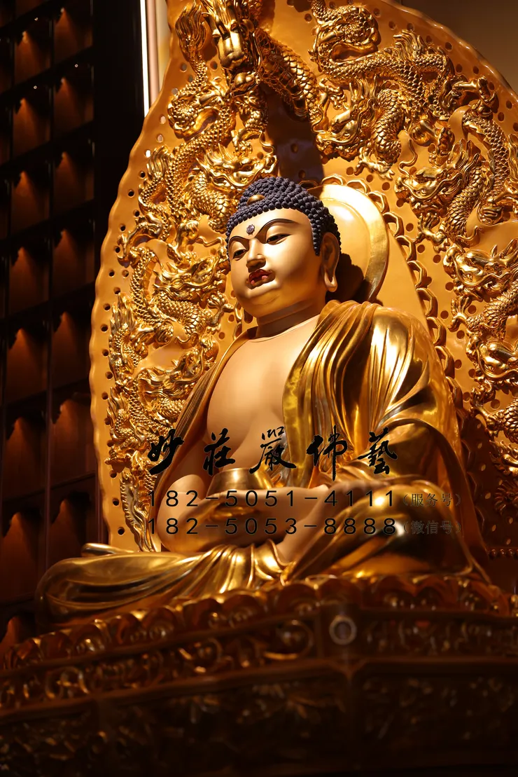 拘留孫佛塑像右側現場實拍圖