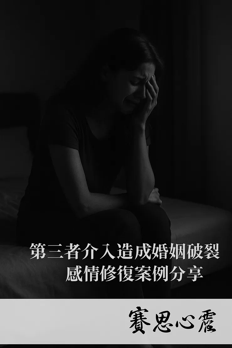 第三者介入造成婚姻破裂,感情修復案例分享