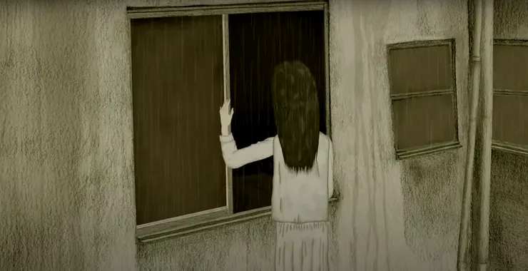 孔雀打開窗,看似要進入房內。然而,我認為這是導演巧妙運用五樓走廊的鏡像,將男女主角的角色對調。實際上,應是男主角見到孔雀熟睡後,動了想爬進她房間的念頭。