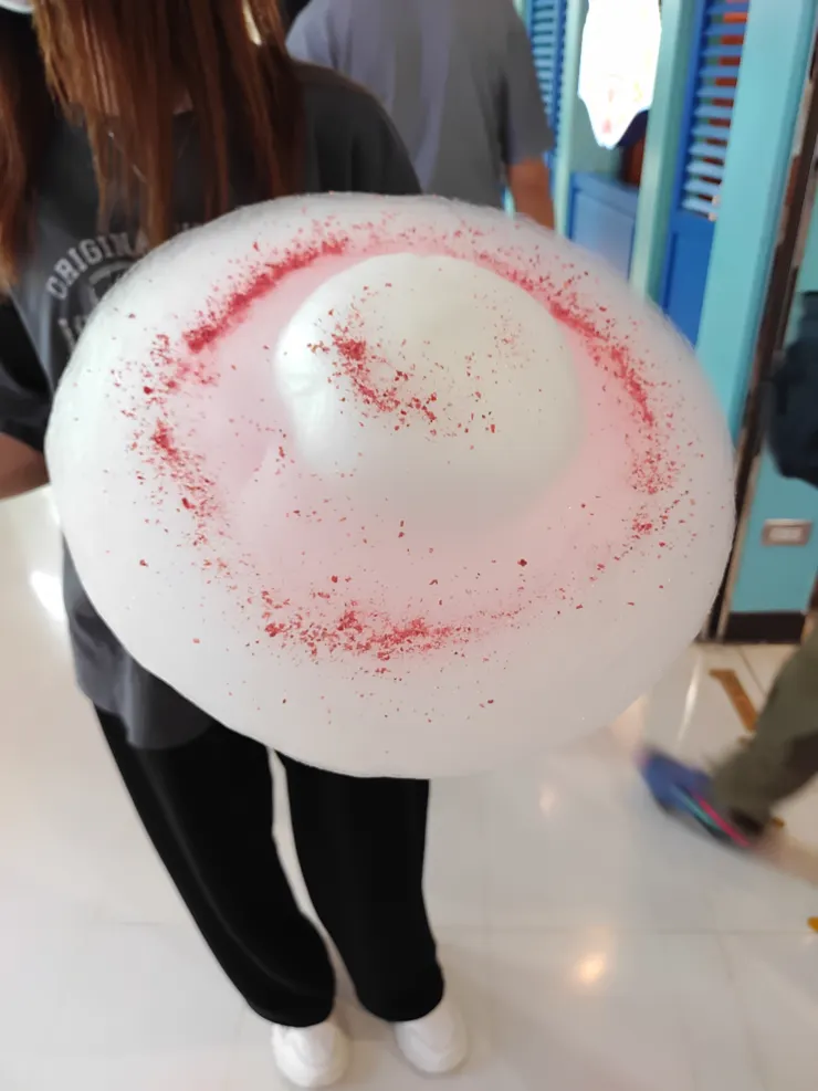 花朵造型棉花糖