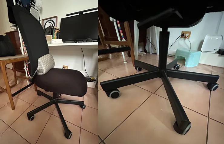 IKEA FLINTAN 辦公椅坐太高