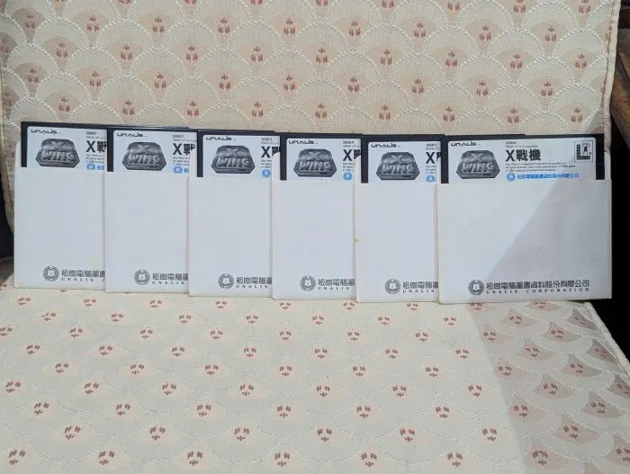 星際大戰：X-WING，遊戲 5.25 吋磁碟片 6 片