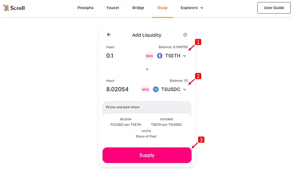 Scroll｜連V神都在推文的一條公鏈 Scroll Testnet 操作指南/使用教學