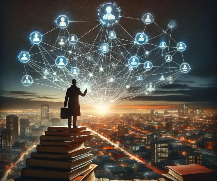 透過知識向上社交