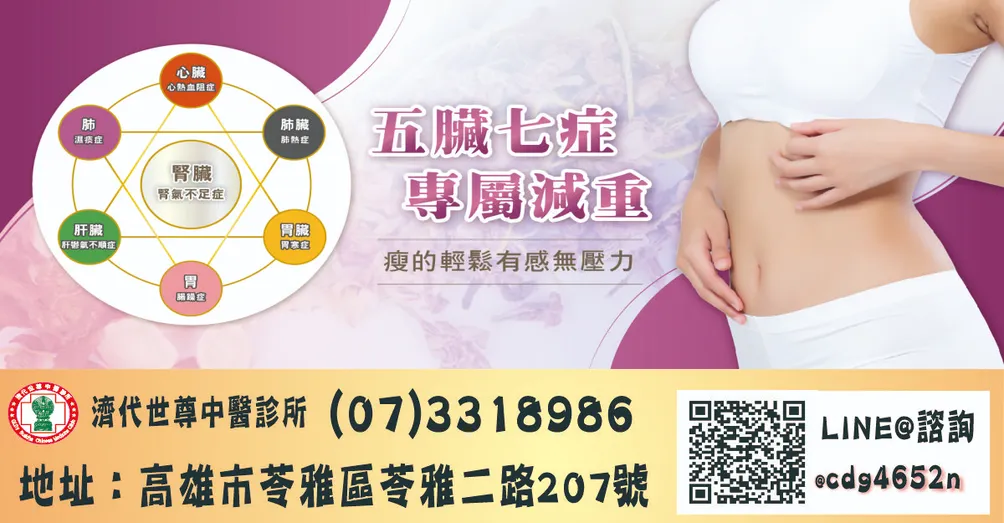 濟代世尊中醫專治各種肥胖問題不孕症鼻炎