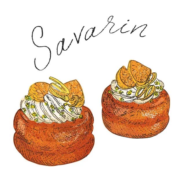 圖片來源:《洋菓圖典:130道手繪甜點故事》