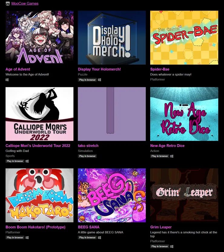 作者的其他遊戲