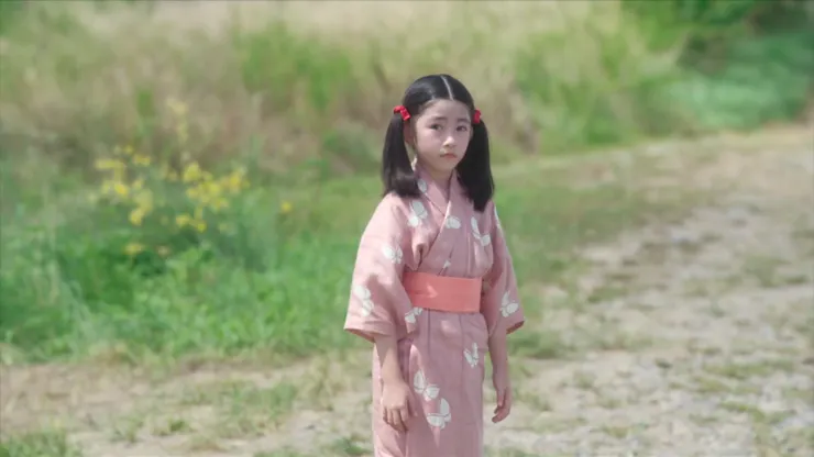 追著小鳥來到河邊的小真尋