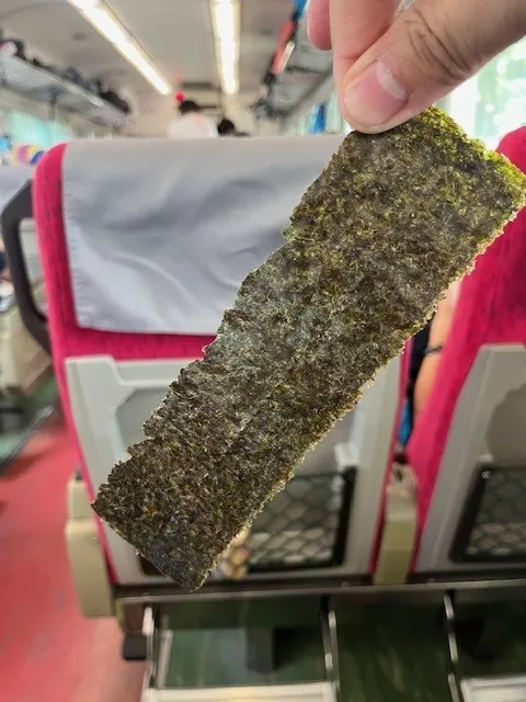 吃海苔