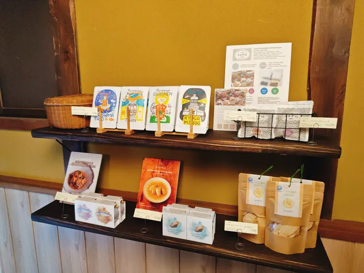 民宿裡的販售商品