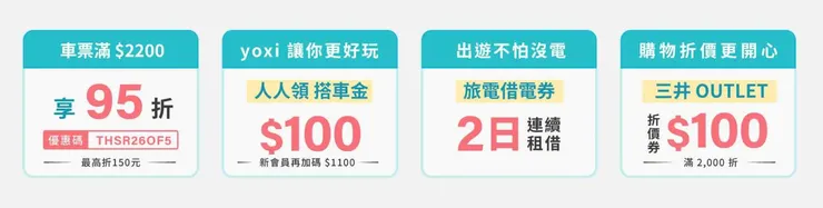 KKday高鐵國旅聯票