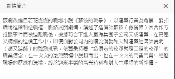 電視劇「理想之城」簡介-2
