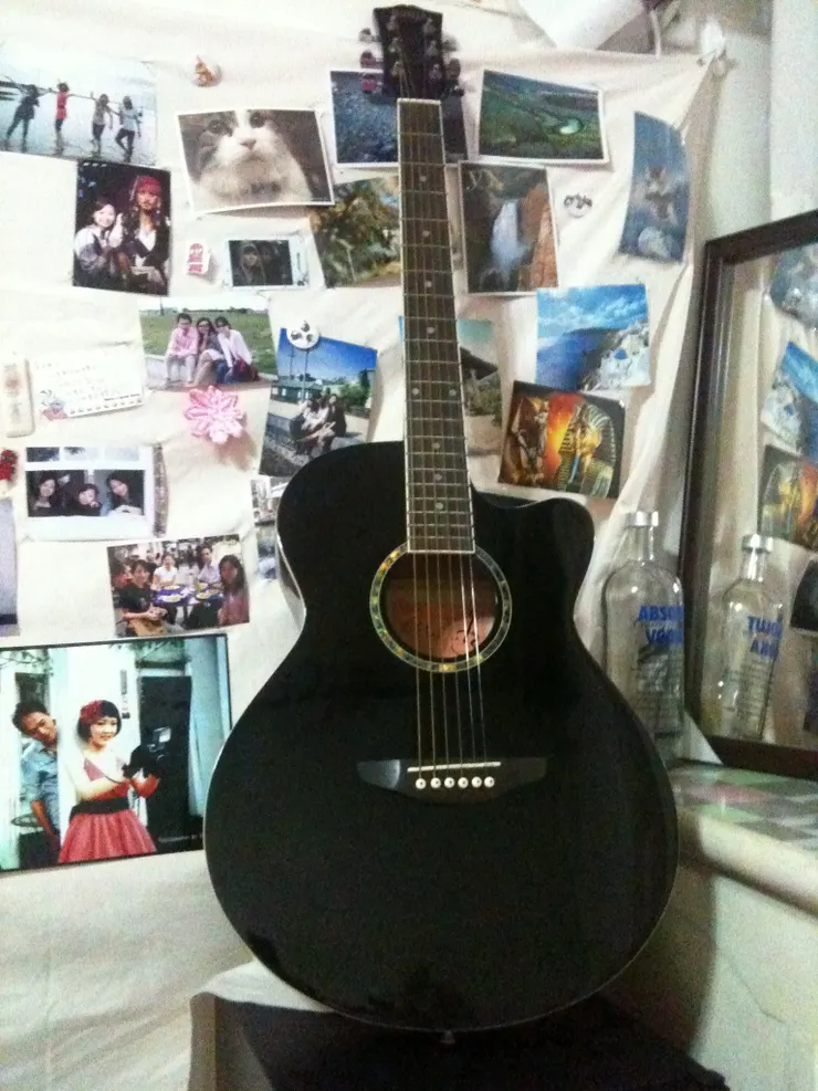 吉他已於2014年移居波蘭時，二手售出。