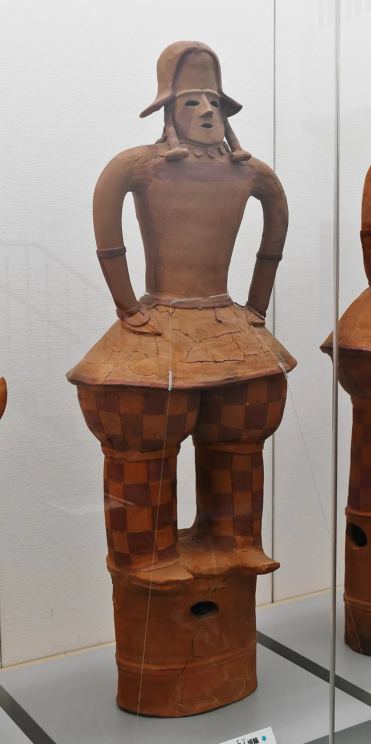 圖2：琦玉縣鴻巢市文化中心「貴人埴輪」展示