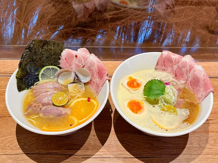 柑橘拉麵看起來超誘人～