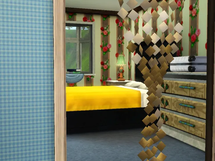 隔壁便是睡房了。(所以這叫門洞？門框？不知道。)