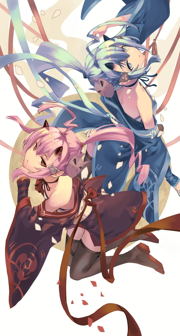 碧藍航線 雷電姐妹同人創作