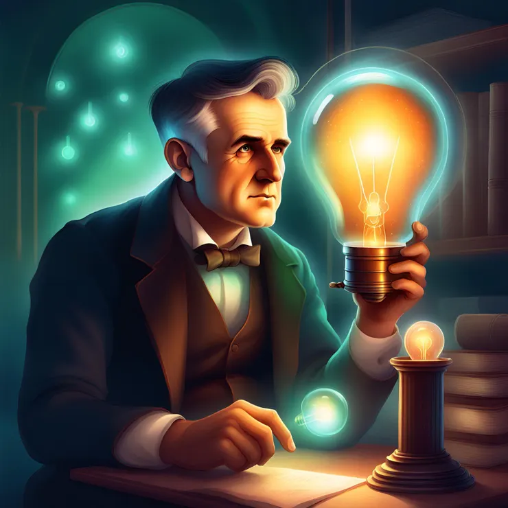 愛迪生曾說天才是99%的努力加上1%的天份