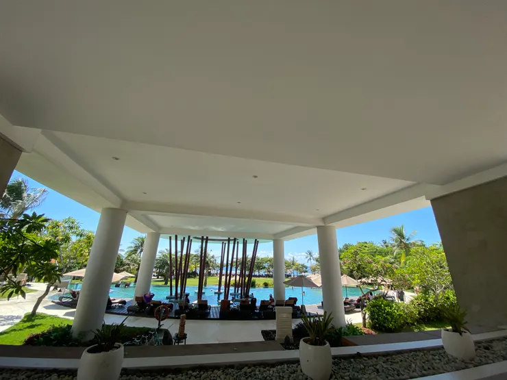 熱鬧歡欣的池畔嬉遊