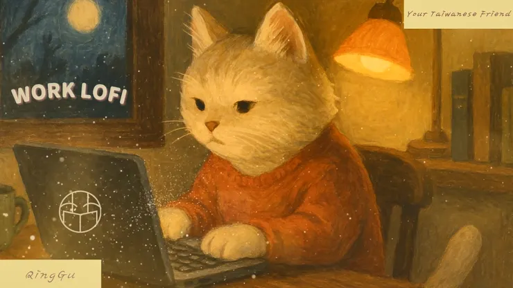 在Canva做影片加工的畫面截圖(WORK LOFI除外)