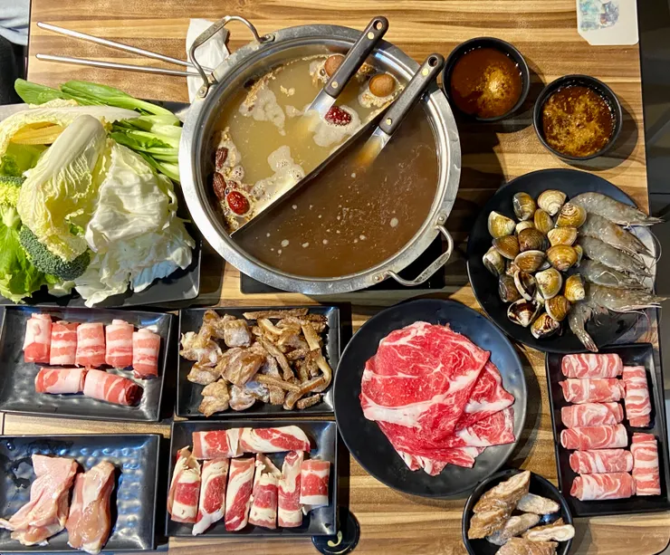 ▲ 這是第一輪的菜色