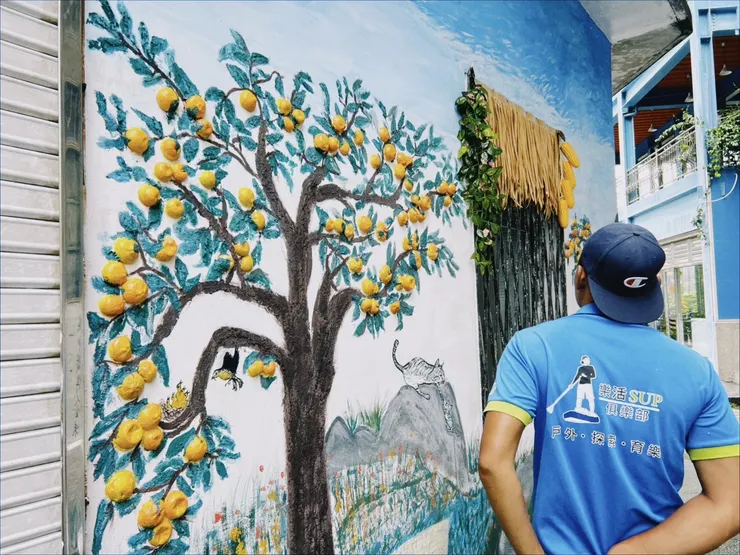 造訪漫步於富興村太平街的彩繪巷弄