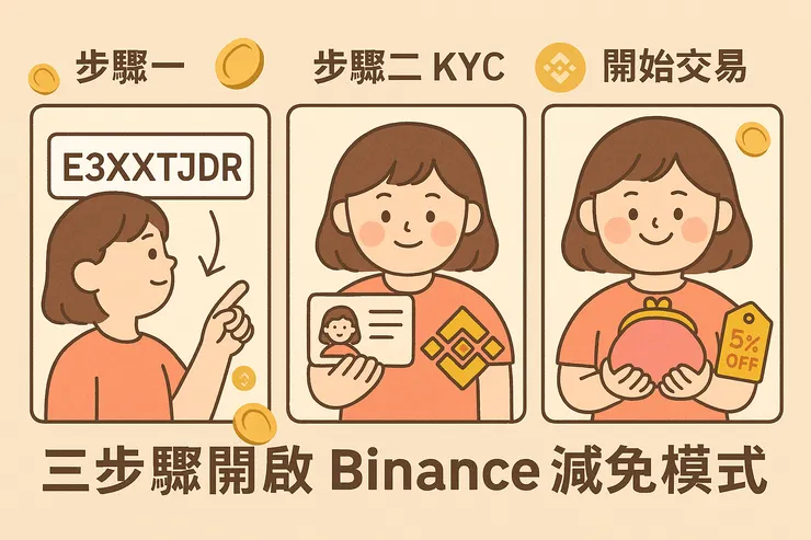 註冊＋KYC 就能解鎖幣安新手任務，USDT 回饋直接領