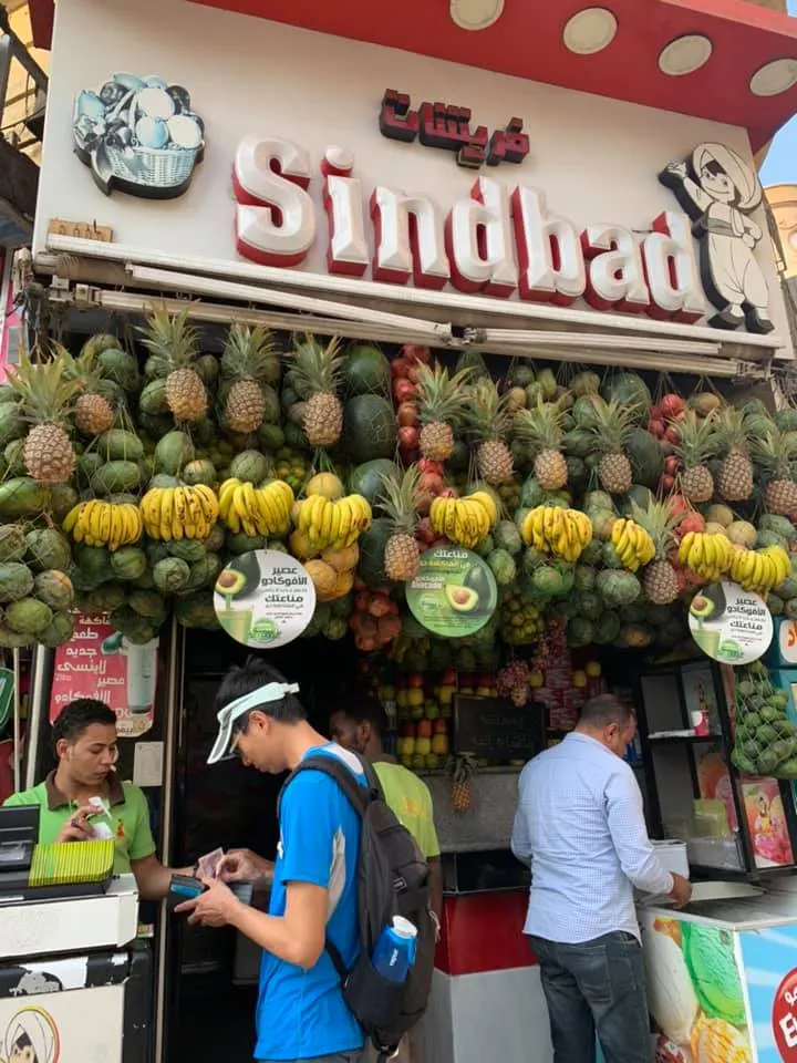 現打果汁店芒果汁40元台幣