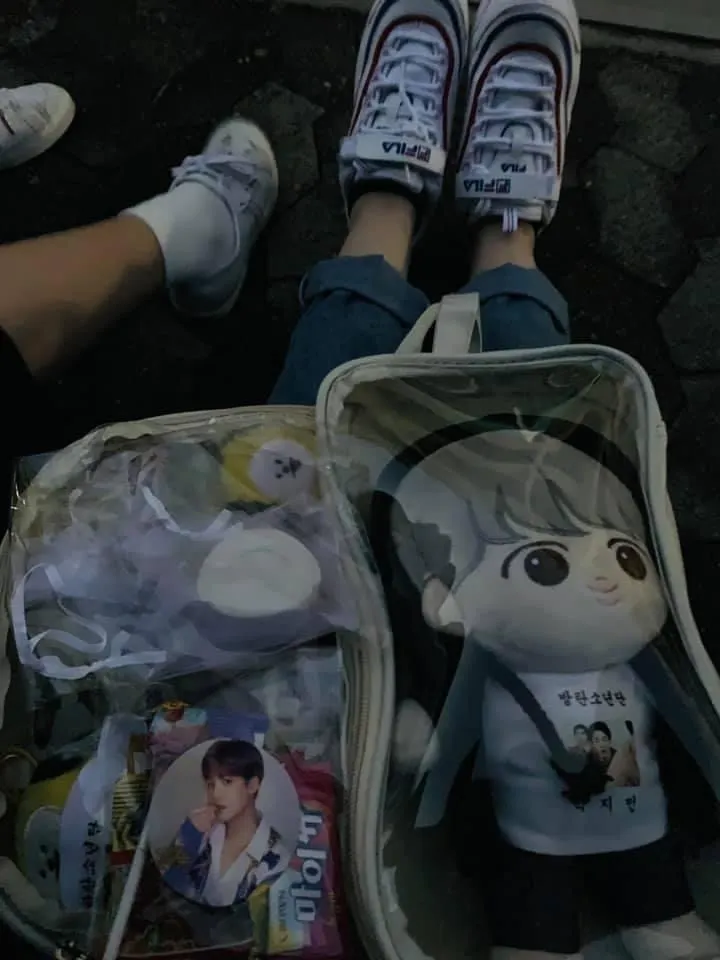 圖片來源：辰心（外國人排隊區，當時天都還沒亮）