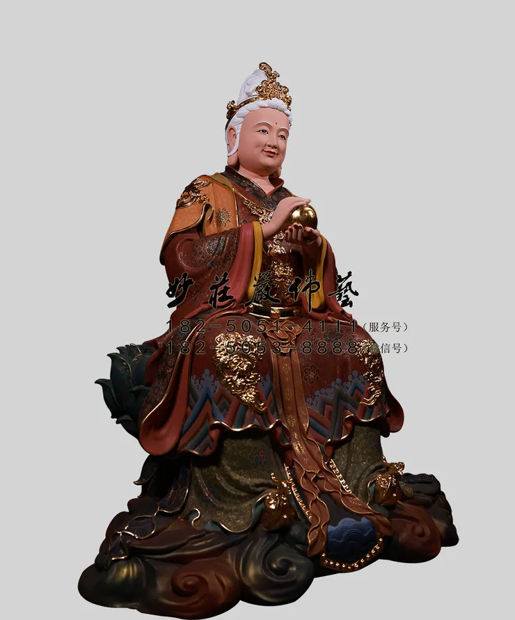 無生老母神像左側實拍圖