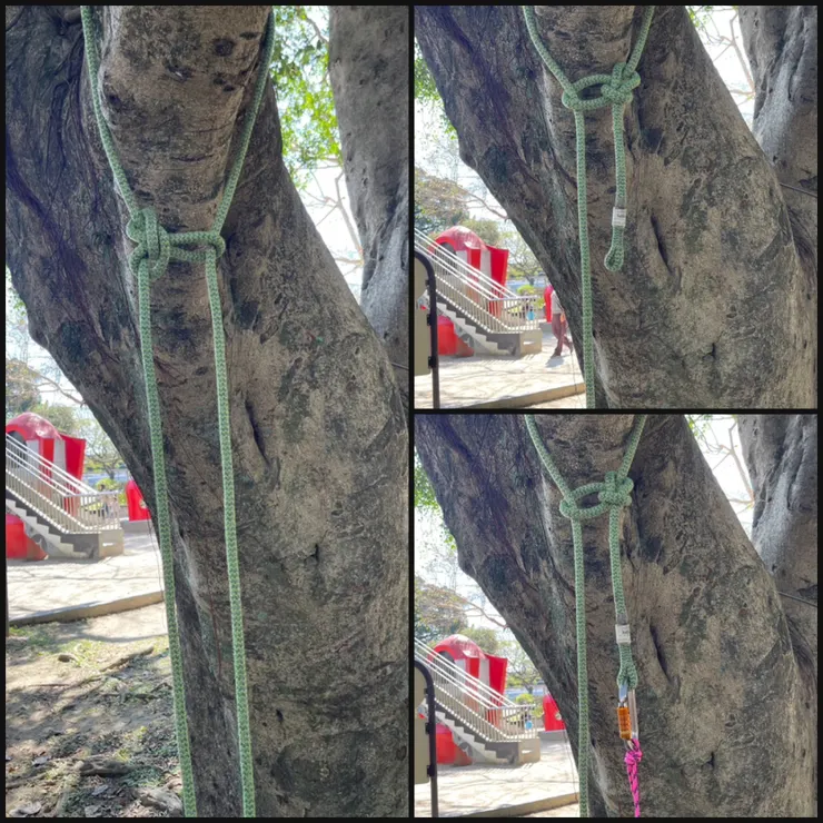 頂部固定點-繩結