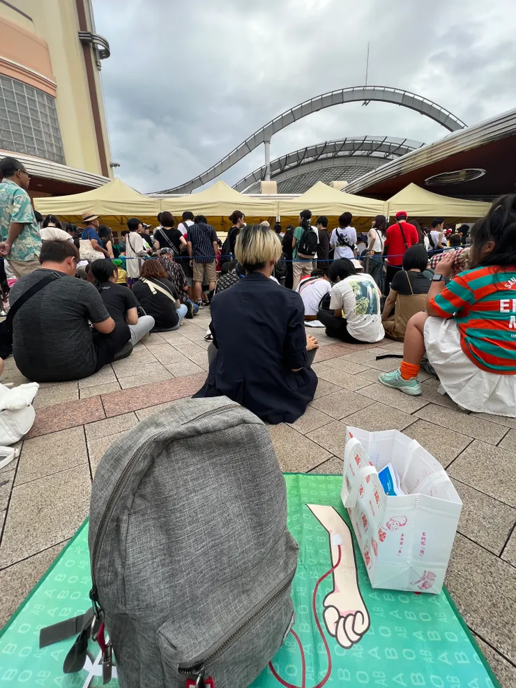 大阪環球影城行程分享＿野餐墊